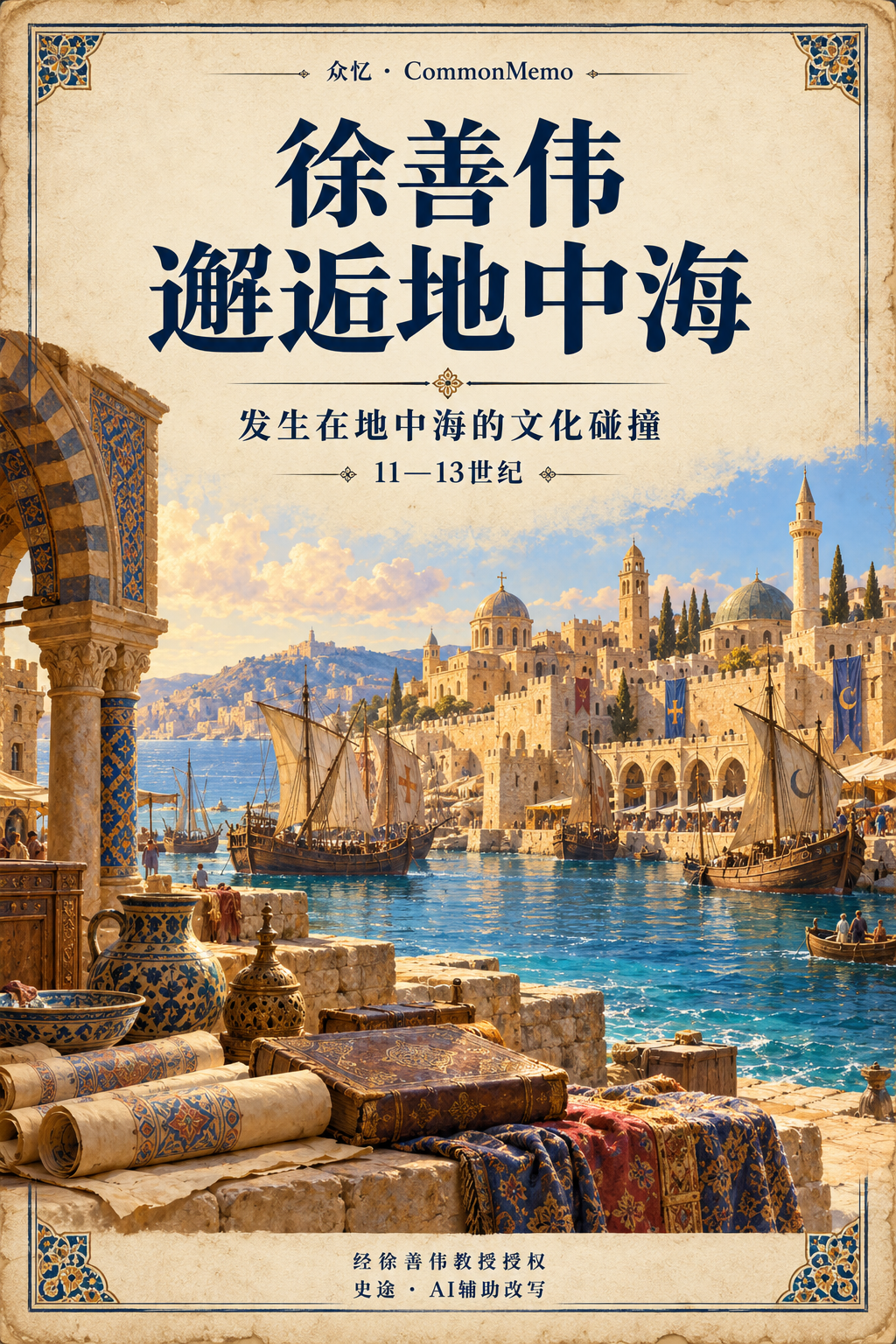 徐善伟邂逅地中海:中文专栏海报